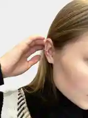 Кафф минималистичный в серебрянном цвете
