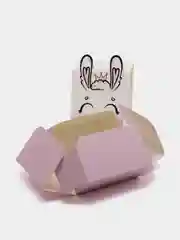 Розовый коробка складная, 15 х 15 х 8 см