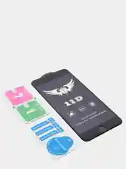 Черный стекло закалённое 11D для iPhone, защита от синего света, защита для глаз