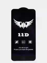 Черный стекло закалённое 11D для iPhone, защита от синего света, защита для глаз