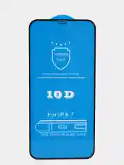 Черный стекло защитное 10D для iPhone 12 / 12 mini / 12promax / 7,8 / XR / 11 / X / Xs / 11 Pro