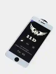 Белый стекло закалённое 11D для iPhone, защита от синего света, защита для глаз