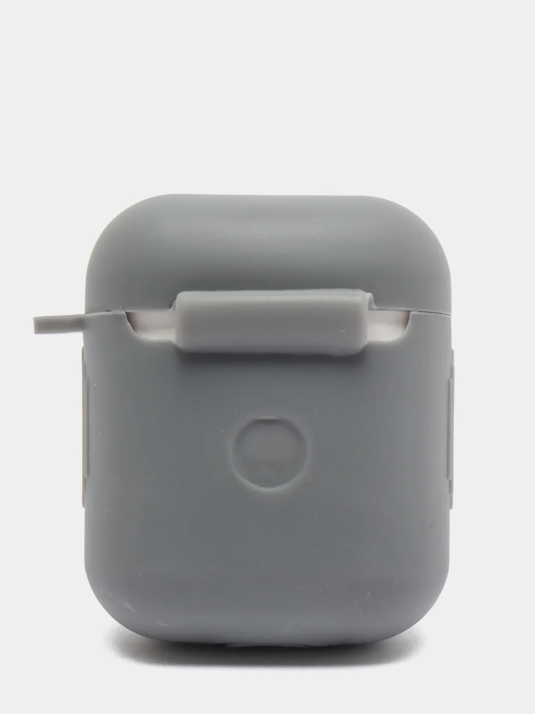 Серый силиконовая накладка на EarPods с карабином