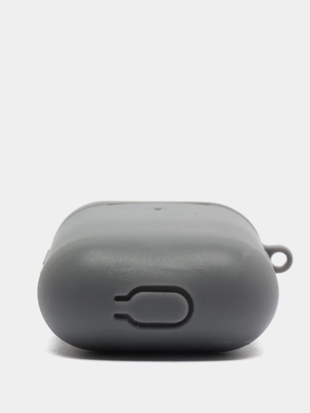 Серый силиконовая накладка на EarPods с карабином