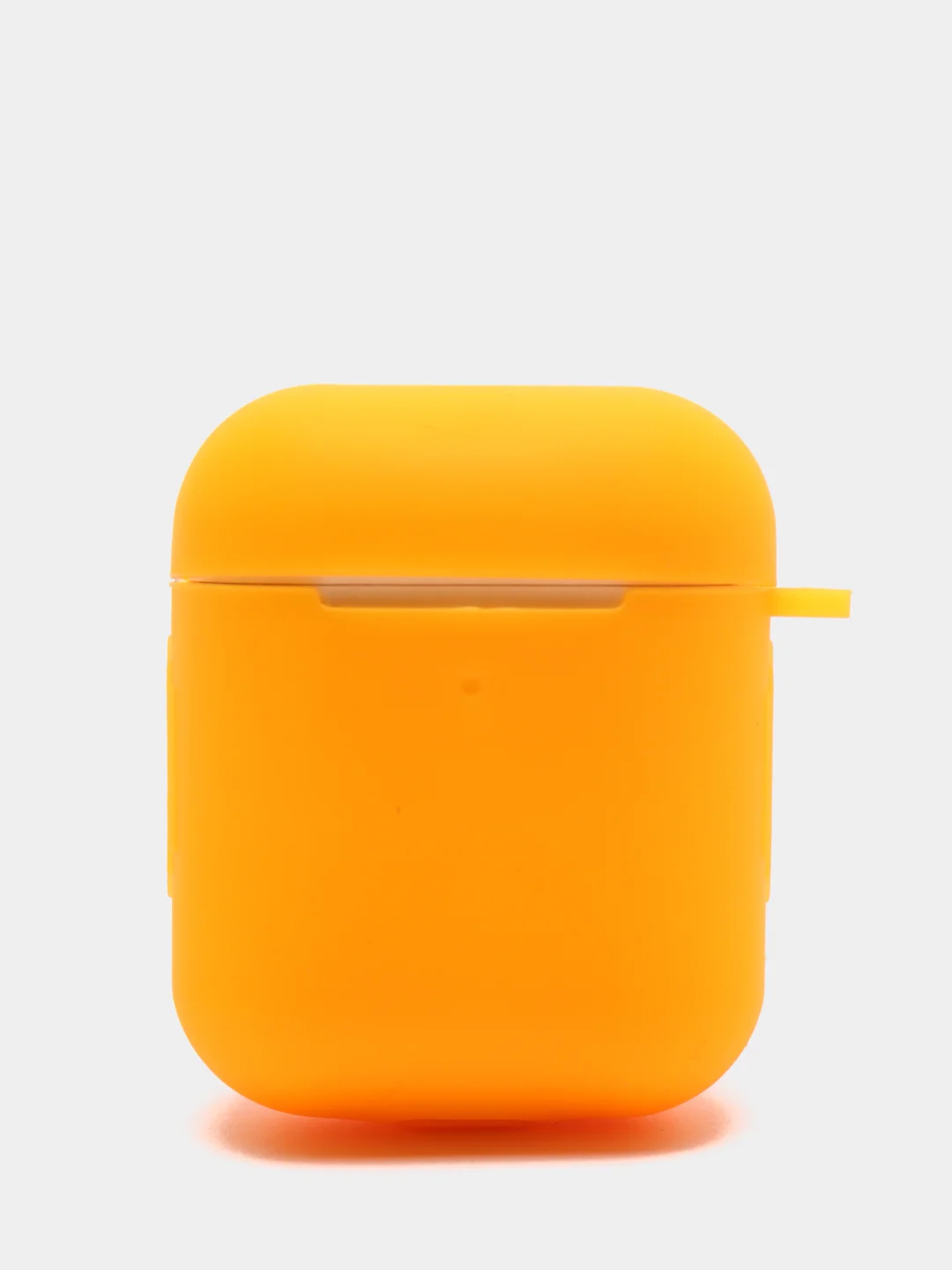 Оранжевый силиконовая накладка на EarPods с карабином