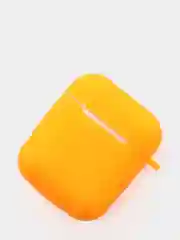 Оранжевый силиконовая накладка на EarPods с карабином