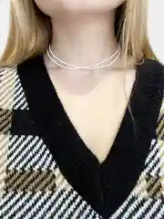 Чокер белый