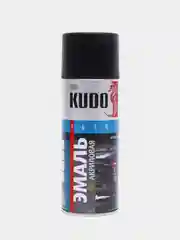 1K эмаль автомобильная, ремонтная, черная, матовая Kudo