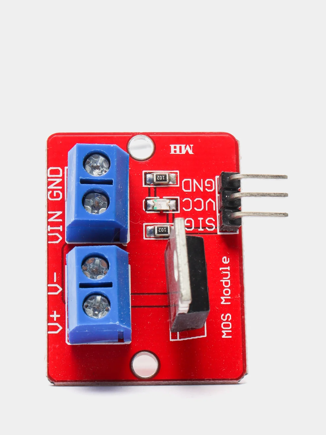 Ардуино (Arduino) модуль MOSFET транзистора IRF520 (силовой ключ)