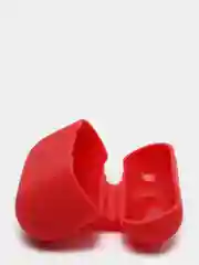 Алый силиконовый чехол для наушников AirPods Pro