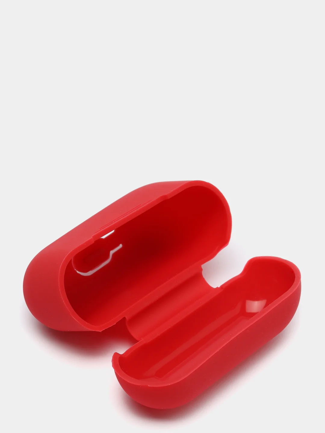 Алый силиконовый чехол для наушников AirPods Pro