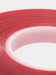 Скотч акриловый двусторонний STEKKER, прозрачный, 0,8 x 9 мм x 5 м