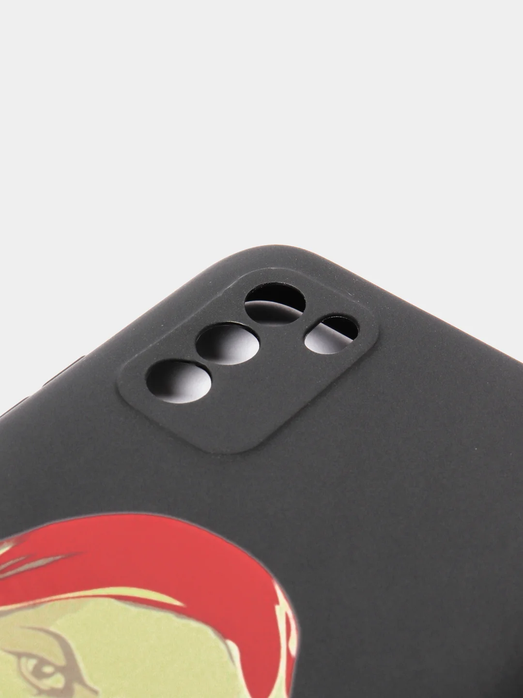 Угольный чехол силиконовый с принтом Xiaomi Poco M3