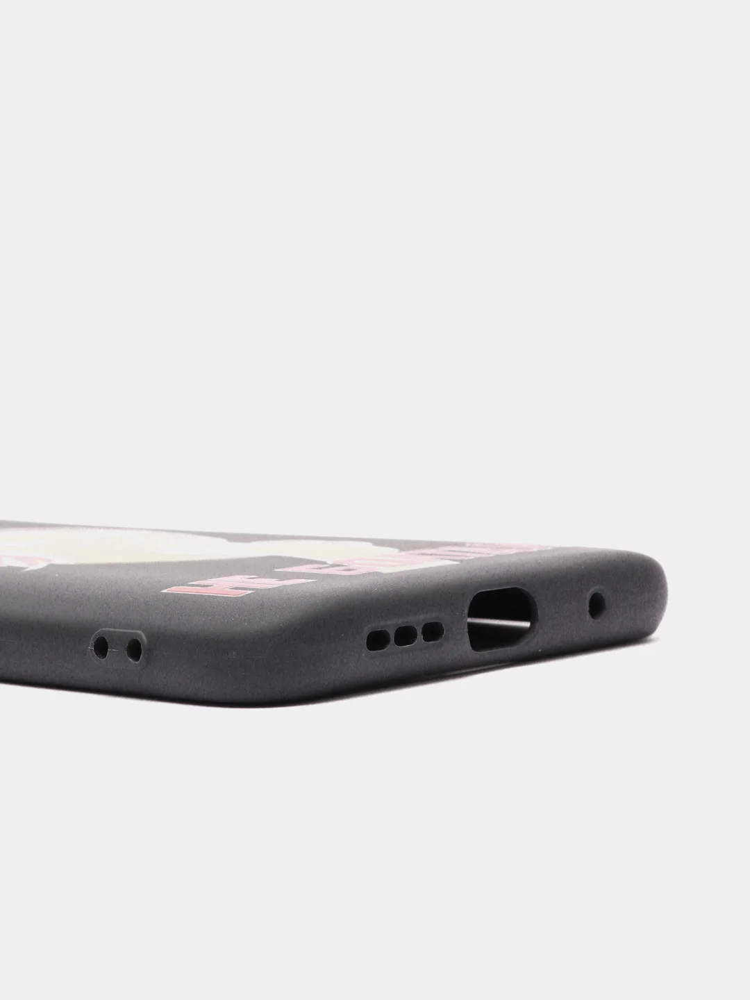 Угольный чехол силиконовый с принтом Xiaomi Poco M3