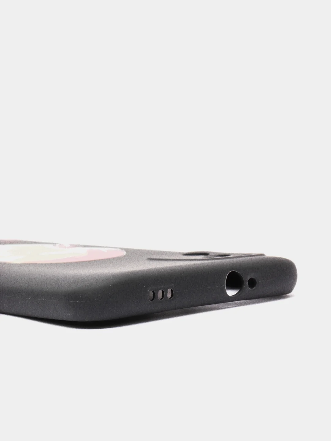 Угольный чехол силиконовый с принтом Xiaomi Poco M3