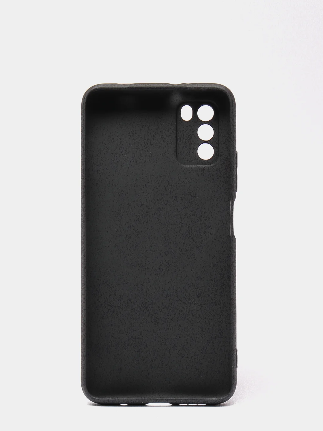 Угольный чехол силиконовый с принтом Xiaomi Poco M3