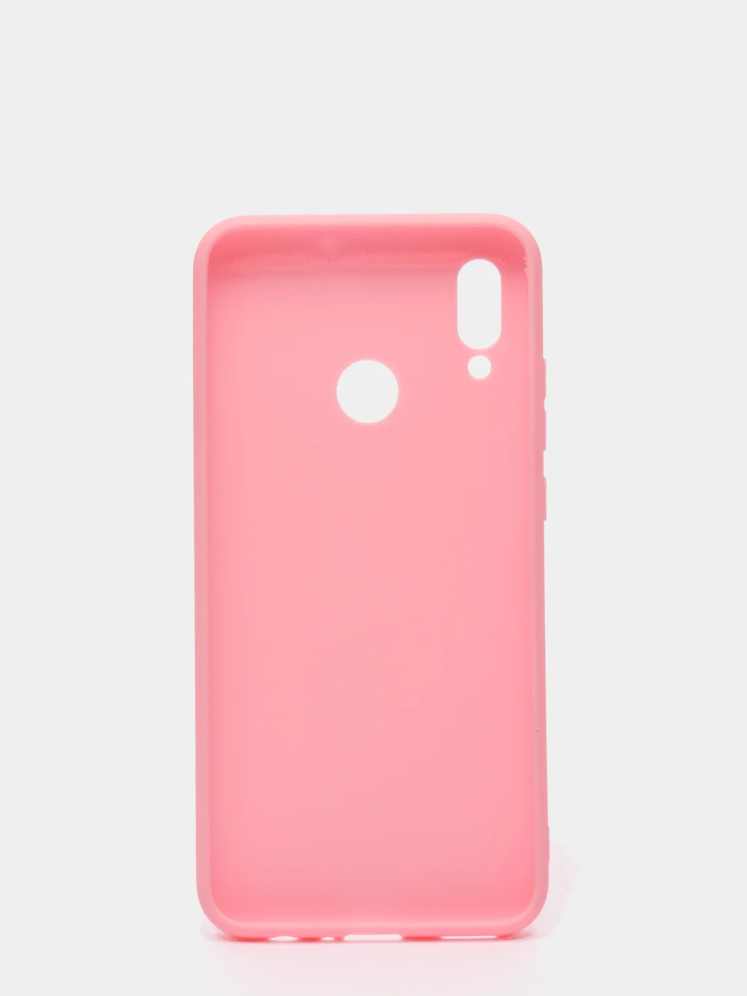 Розовый чехол для Huawei Honor 10 Lite, P Smart 2019 цветной силиконовый матовый