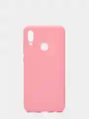 Розовый чехол для Huawei Honor 10 Lite, P Smart 2019 цветной силиконовый матовый