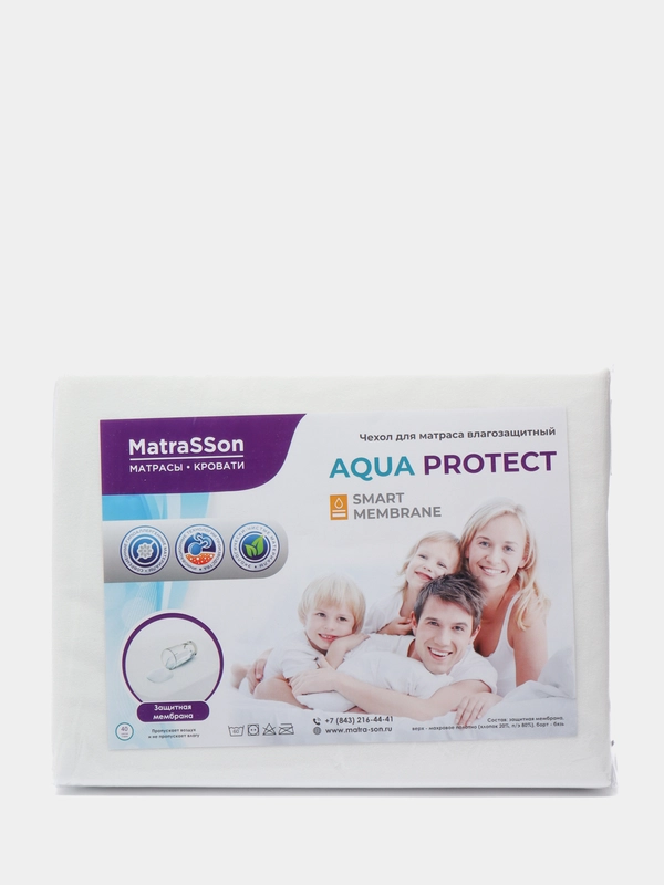 Чехол для матраса влагозащитный Aquaprotect, водо-влагонепроницаемый, непромокаемый