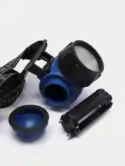 Синий фонарь налобный COB LIGHT