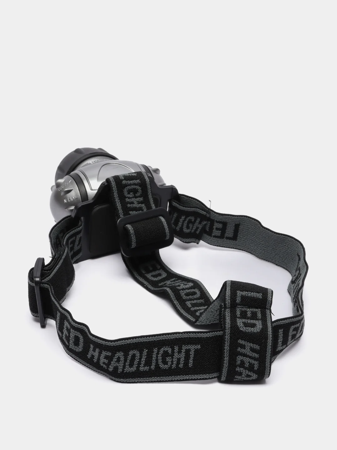 Серый фонарь налобный COB LIGHT