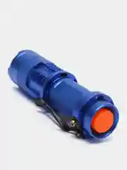 Лазурный компактный карманный фонарь SIPIK SK-68 zoomab CREE Q5 LED