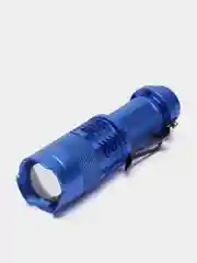 Лазурный компактный карманный фонарь SIPIK SK-68 zoomab CREE Q5 LED