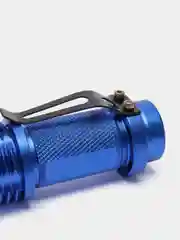 Лазурный компактный карманный фонарь SIPIK SK-68 zoomab CREE Q5 LED
