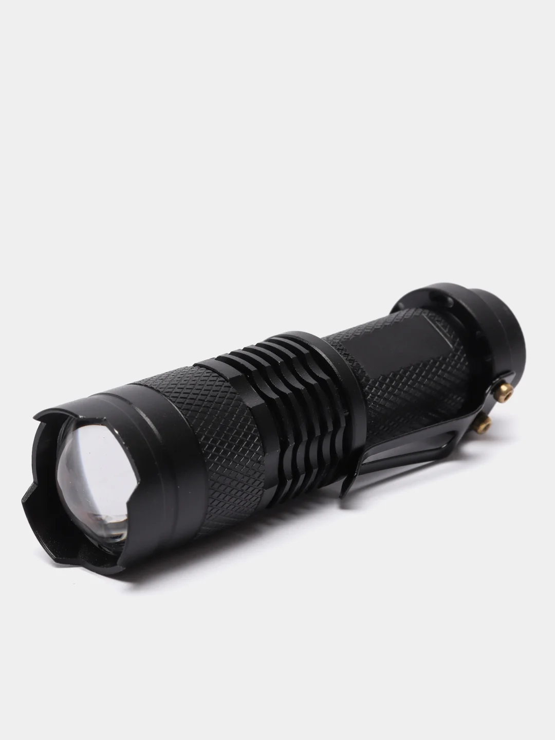 Черный компактный карманный фонарь SIPIK SK-68 zoomab CREE Q5 LED