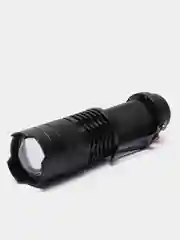 Черный компактный карманный фонарь SIPIK SK-68 zoomab CREE Q5 LED