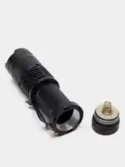 Черный компактный карманный фонарь SIPIK SK-68 zoomab CREE Q5 LED