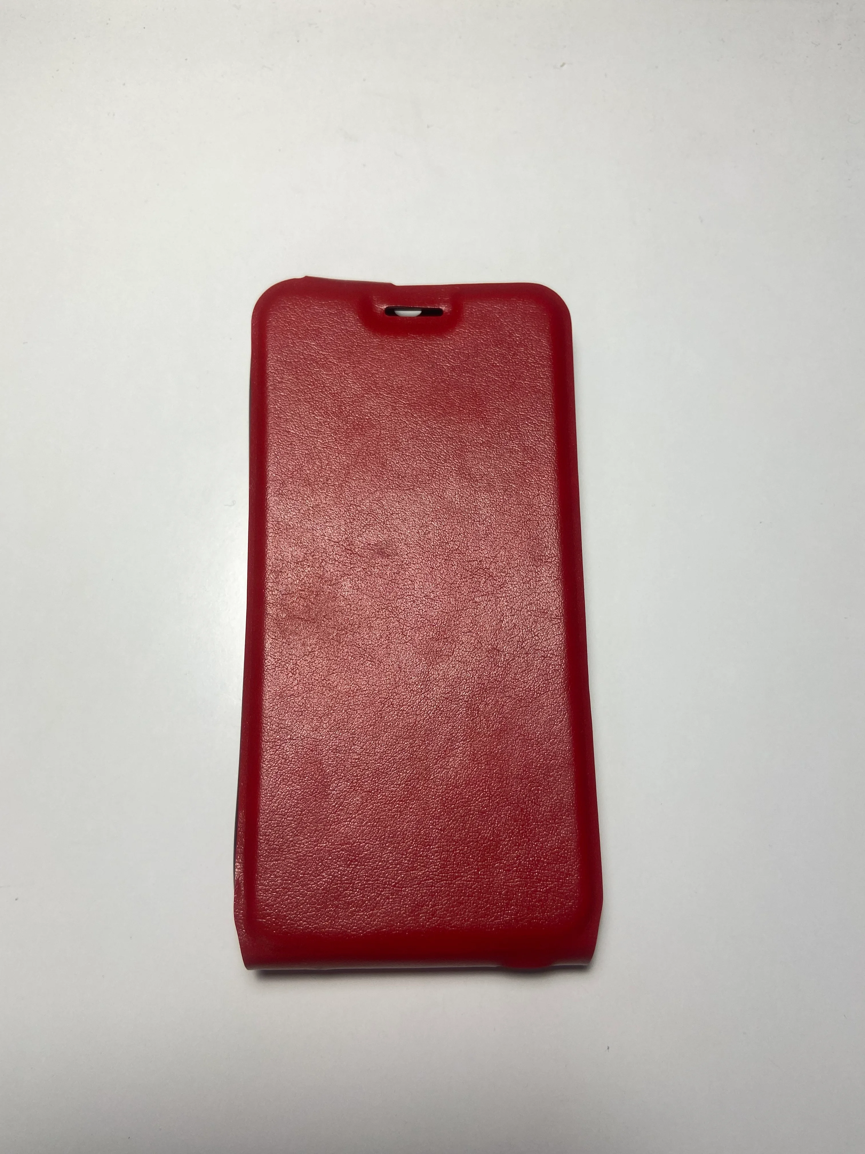Алый чехол книжка флип ZTE A610