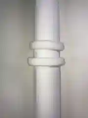 Белый резинка для волос