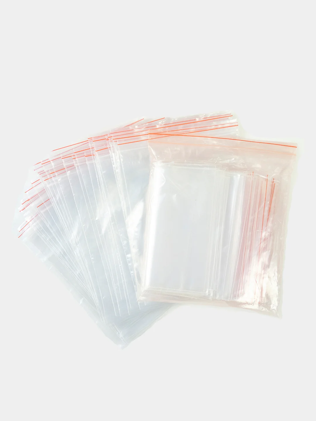 Zip-lock пакет 100 шт прозрачный полиэтиленовый с замком (Гриппер)