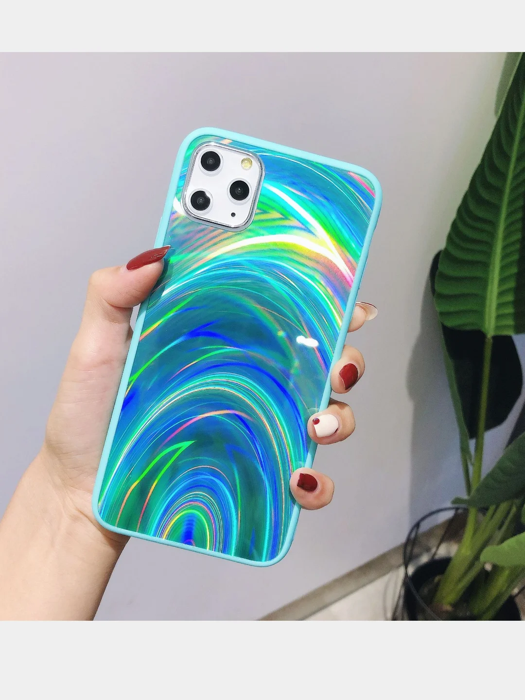 Бирюзовый чехол для iPhone 11
