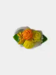 Лимонный заколки и резинки для волос Handmade