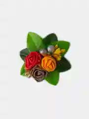 Коралловый заколки и резинки для волос Handmade