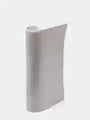 Белый замша искусственная двусторонняя