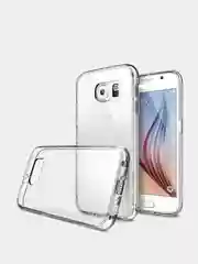 Чехол Samsung Galaxy S6 (SM-G9200), Самсунг Галакси С6 (СМ-Г9200) прозрачный силиконовый