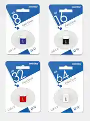 Мини Флешка USB 8/16/32/64Гб флешка smartbuy маленькая