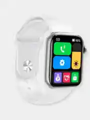 Серебряный смарт часы Smart Watch М7 Plus, 44-45 мм