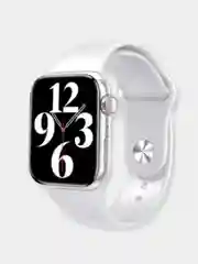 Серебряный смарт часы Smart Watch М7 Plus, 44-45 мм