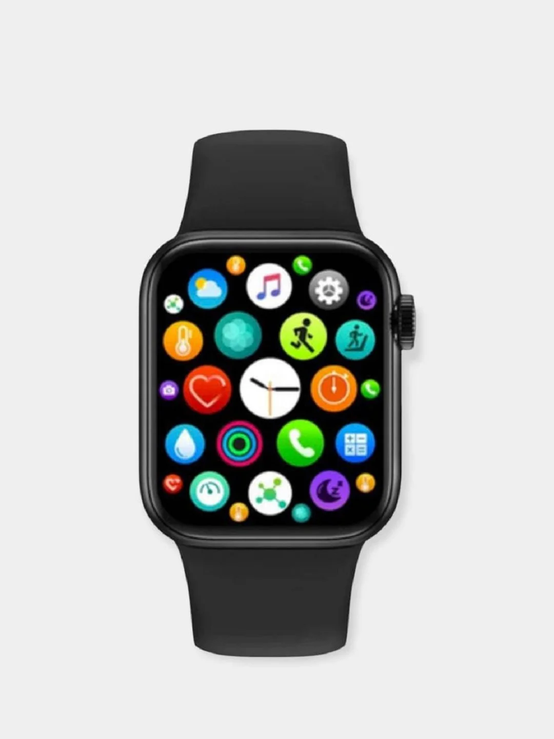 Черный смарт часы Smart Watch М7 Plus, 44-45 мм