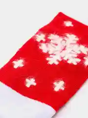 Красный носки / Носочки  для малышей / новорожденных / махровые/ НОВОГОДНИЕ "Новый Год 2023"