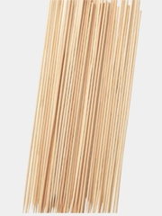 Шпажки-шампуры из бамбука, 100 штук, 4 размера