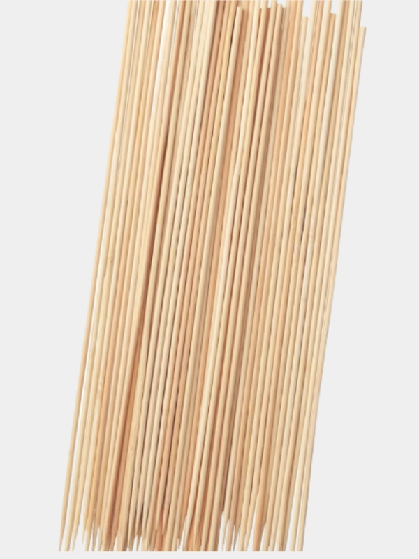 Шпажки-шампуры из бамбука, 100 штук, 4 размера