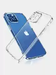 Прозрачный чехол Silicone Case для iPhone 12 Pro Max