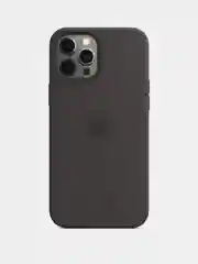 Черный чехол Silicone Case для iPhone 12 Pro Max
