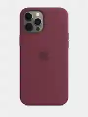 Тёмно-бордовый чехол Silicone Case для iPhone 12 Pro Max