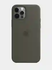 Оливковый чехол Silicone Case для iPhone 12 Pro Max